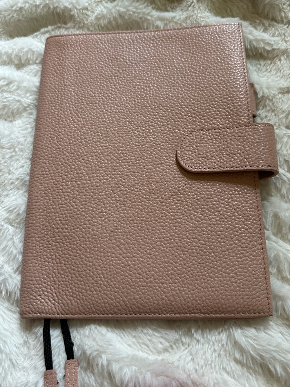 Moterm A5 Blush pebbled Journal cover